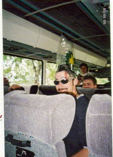 Steve Bag on Head