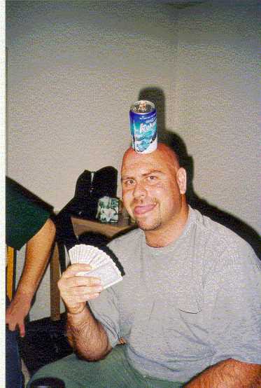 SP with Beer can